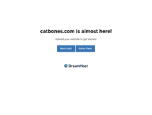 Tablet Screenshot of catbones.com